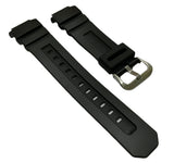 Casio, Replacement Strap, Black, Resin Watch Band, 10273059, AW-590-1A, AW-590LE-1A, AW-591-2A, AW-591-4A, AWG-100-1A, AWG-100R-1A, AWG-101-1A, AWG-101F-4A, AWG-101FP-4A, AWG-M100-1A