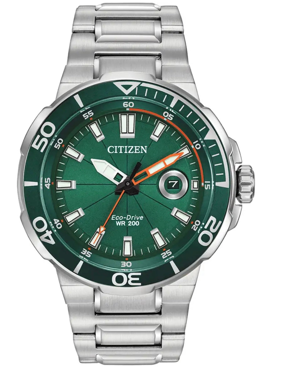 Citizen, Watch, Gents, Endeavour GMT, Men's Sport, AW1428-53X, Eco