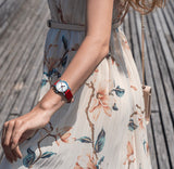 Mondaine, Watch, MSE.30210.LC, EVO 2, 30mm, Big Date, Red Vegan Grape Leather