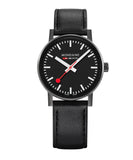 Mondaine, MSE.35121.L.B. Watch Black.