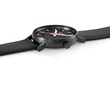 Mondaine, Watch, MSE.35121.LB, EVO 2, Black, Leather Strap.