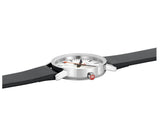 Mondaine Watch, A658.30323.11SBBV Black Vegan Grape Strap