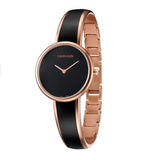 Calvin Klein, Watch, K4E2N611, Seduce, Black Dial, Rose Gold, Ladies, Swiss Made.