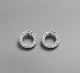 Hot Diamonds, Earrings, Striking Collection, Sterling Silver, Gemstone, DE534