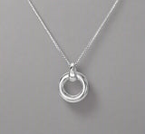 Hot Diamonds, Necklace, Forever Circle Collection, Sterling Silver, DP900