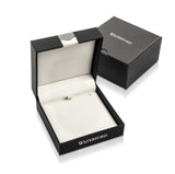 Waterford, Jewellery Ring, (P), Double Sapphire Blue Coloured Open, Sterling Silver, WR241