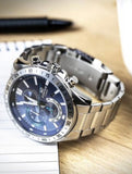 Edifice by Casio, Watch, Chronograph, EFV-620D-2AVUEF, 5579, Blue, Stainless Steel