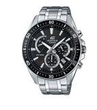 Edifice by Casio, Watch, Chronograph, EFR-552D-1AVUEF, 5490, Black Dial, Stainless Steel