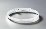 D For Diamond, Expandable Bangle, Silver, B773, Kids, Children’s, Jewellery