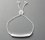 D For Diamond, Bracelet  ID Toggle , Silver, B4788, Kids, Children’s, Jewellery
