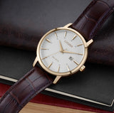 Citizen, Watch, Gents, Men’s Dress Classics, BM7463-12A, Eco-drive, Leather Strap