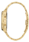 Citizen, Watch, Gents, Modern, CA4582-54A, Eco-Drive, Black  Dial, Gold Plated, Bracelet.