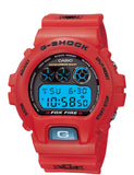 G-Shock, Watch, Fox Fire, Vintage, Collectable, New, DW6900H-4, 1289,  Digital, Red, Spider Cross Skull