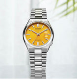 Citizen, Watch, Gents, Automatic, Tsuyosa, NJ0150-56Z, 8210, Sunray Yellow Dial.