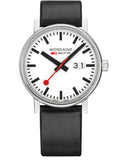 Mondaine, Watch, MSE.40210.LBV, EVO 2, Black, Vegan Grape Leather, 40mm, Date