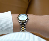 Guess, Watch, Ladies, GW0687L4, Ladies 2-Tone Analog Watchs