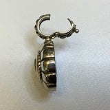 Silver, Pendant, Aqua Marine, Gold, (18ct), Two Tone, (925), Antique, Vintage