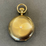 Ludvik Hainz, Pocket Watch, Prague, Vintage, Antique, Hunter, Roman Porcelain Dial, DC Jewellers