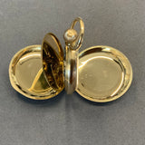 Ludvik Hainz, Pocket Watch, Prague, Vintage, Antique, Hunter, Roman Porcelain Dial, DC Jewellers