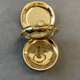Ludvik Hainz, Pocket Watch, Prague, Vintage, Antique, Hunter, Roman Porcelain Dial, DC Jewellers