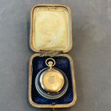 Ludvik Hainz, Pocket Watch, Prague, Vintage, Antique, Hunter, Roman Porcelain Dial, DC Jewellers