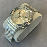 Swatch, Watch, Irony, SR936SW,  Stainless Steel, Silver Dial, Silver Mesh Strap, DC Jewellers