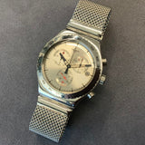 Swatch, Watch, Irony, SR936SW,  Stainless Steel, Silver Dial, Silver Mesh Strap, DC Jewellers