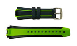 Citizen, Replacement Strap, Scuba, Fin, 26mm, Rub Silicon, Black, Green, Eco Drive, BN0090-01E, 59-S52813