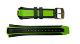Citizen, Replacement Strap, Scuba, Fin, 26mm, Rub Silicon, Black, Green, Eco Drive, BN0090-01E, 59-S52813