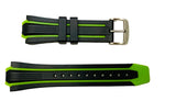 Citizen, Replacement Strap, Scuba, Fin, 26mm, Rub Silicon, Black, Green, Eco Drive, BN0090-01E, 59-S52813