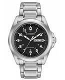 Citizen, Watch, Gents, Men’s Sport, AW0050-82E, Eco Drive, Black Dial