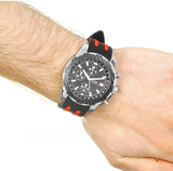 Guess, Watch, Gents, W1047G1, Mens Chronograph, Quartz,  Silicone Strap.