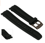 Festina, Replacement Strap, BC09483, Watch band, F16840, Black rubber / silicone, 22 mm - Timeless Chronograph