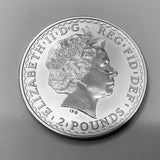 1oz, Silver, Coin, 0.9999, Britannia Coin, 2000, 2 Pounds, Bullion, DC Jewellers