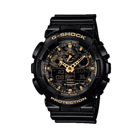 G-Shock, GA-100CF-1A9ER, 5081 Watch, Digital, Black,