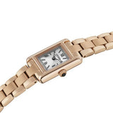 Citizen, Watch, Ladies, Silhouette Rose Gold,c, EG2792-50B Eco-Drive, White Dial, Gold Stainless Steel Bracelet