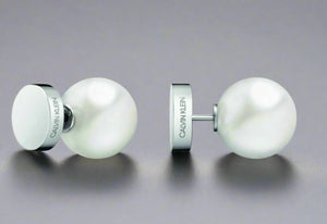 Calvin Klein Jewellery, Earrings, KJ9RME040600,, Stainless Steel, Bubbly, Pearl, Stud , Ladies