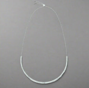 Calvin Klein Jewellery, Necklace, KJ9MMN040100, Cube, Cuboid, Ladies, Stainless Steel, Swarovski Crystals