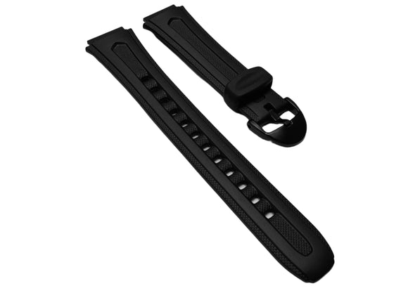 Casio, Replacement Strap, Black, Resin Watch Band, 10202335, W-210-1AV, W-210-1BV, W-210-1CV, W-210-1DV, img