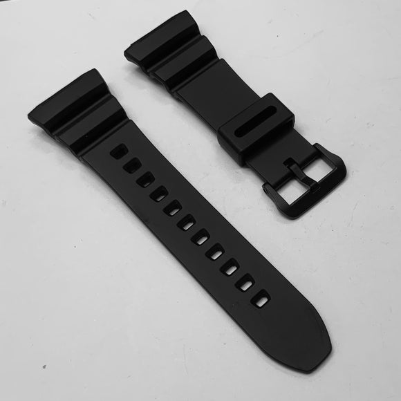 Casio, Replacement Strap, Genuine, Black, 20mm lug, Plastic, Watch Band, AE-3000W