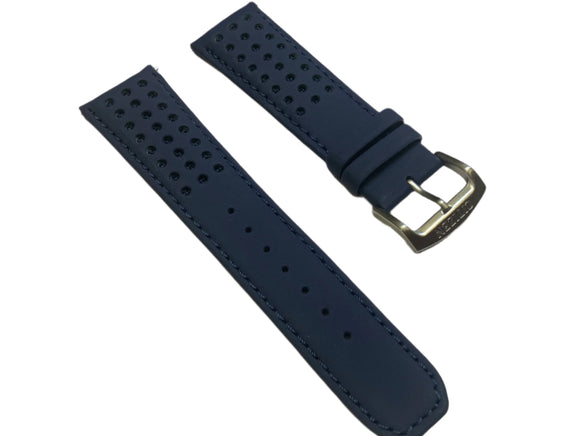 Citizen, Replacement Strap, Genuine, Blue Angels, 23mm, Leather Watch Band,  AT8020-11L, S081165