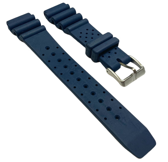 Citizen, Replacement Strap, Genuine, Promaster, Dive, Blue, 20mm lug, Rubber, Watch Band, BN0169-03X