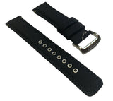 Citizen, Replacement Strap, Genuine, Sport, 20mm, Black, Textile, Leather, AW5000-24E, 59-S53652