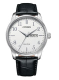 Citizen, Watch, Dress Classic, BM8550-14A, Eco Drive, Mens, White Dial, Leather Strap