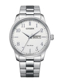 Citizen, Watch, Gents, Dress Classic, BM8550-81A, Eco Drive, White Dial, Date.