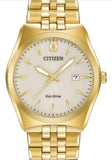 Citizen, Watch, Gents, Men’s Bracelet, BM7332-53P, Eco Drive, Black Dial, Gold Tone.