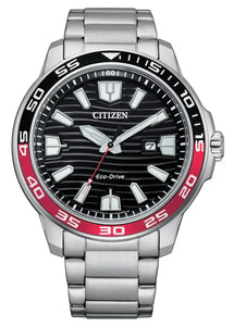 Citizen, Watch, Gents, Men’s Sport, AW1527-86E, Eco Drive, Black Dial