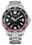 Citizen, Watch, Gents, Men’s Sport, AW1527-86E, Eco Drive, Black Dial