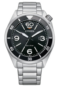 Citizen, Watch, Gents, Men’s Sport, AW1710, Eco Drive, Black Dial