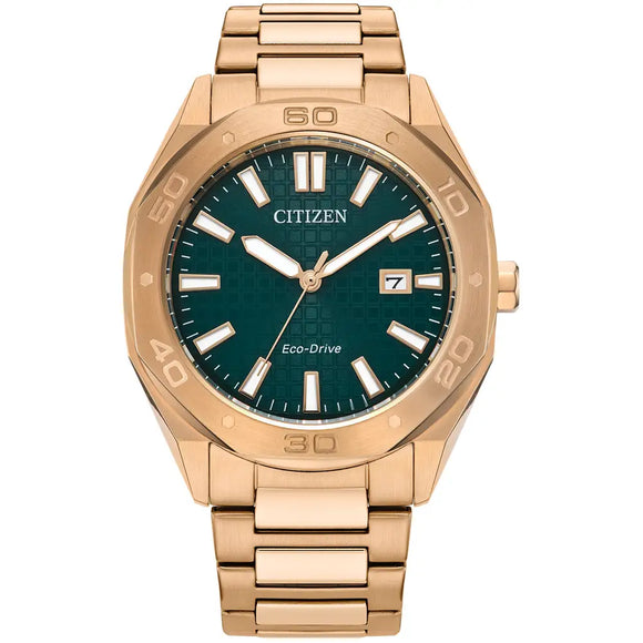 Citizen, Watch, Gents, Men’s Sport, BM7633-81X, Eco Drive, Green Dial